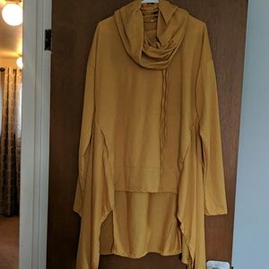 Women's long sleeve cowl neck sweater